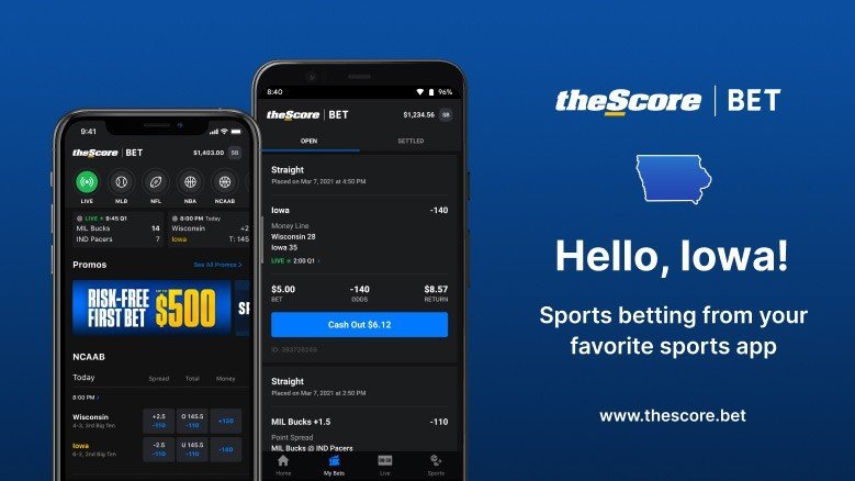 TheScore Bet goes live in Iowa
