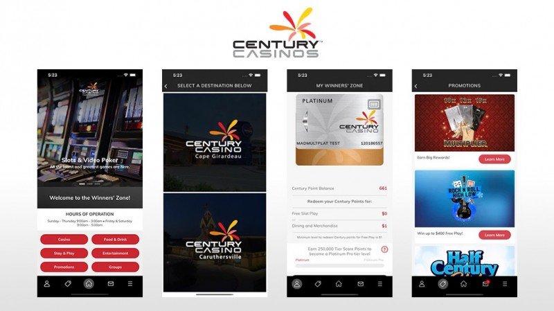 Century Casinos launches mobile app powered by JOINGO