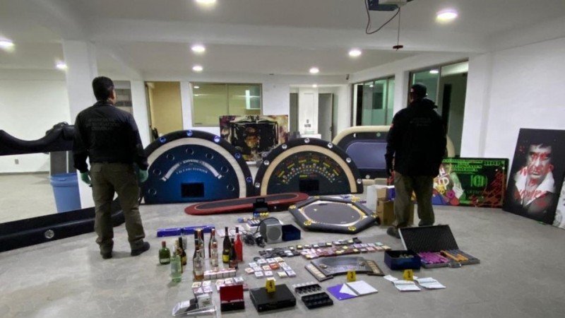 México: clausuraron casino clandestino que fue copado por narcotraficantes en Toluca