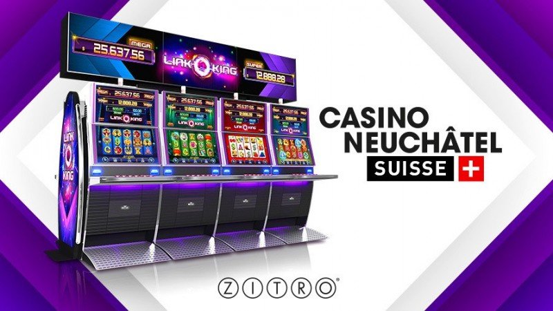 Zitro's Link King enters Switzerland with Neuchâtel casino