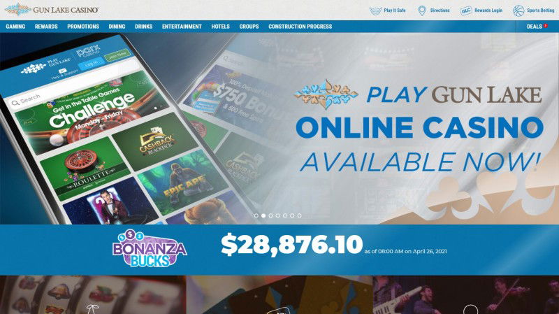 Michigan: Gun Lake Casino launches new online casino