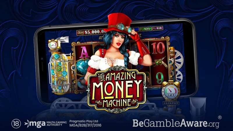 Pragmatic Play launches new video slot ‘The Amazing Money Machine’