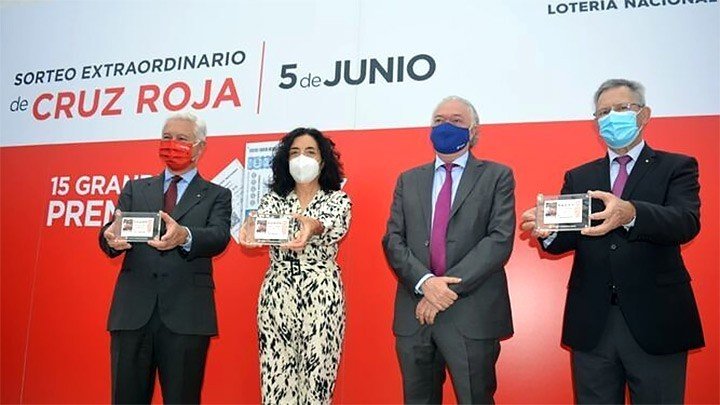 España: anuncian que el Sorteo Extraordinario 'Cruz Roja' de Lotería Nacional se realizará el 5 de junio