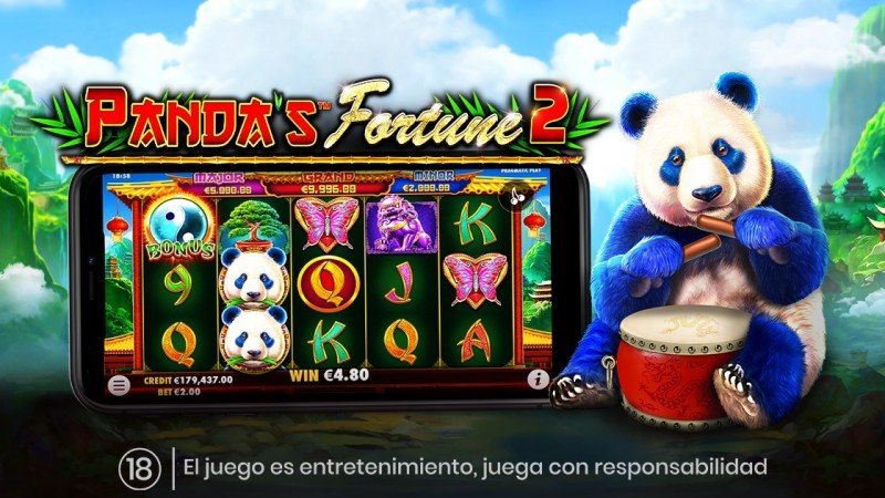 Pragmatic Play ofrece una plácida aventura en Panda’s Fortune 2