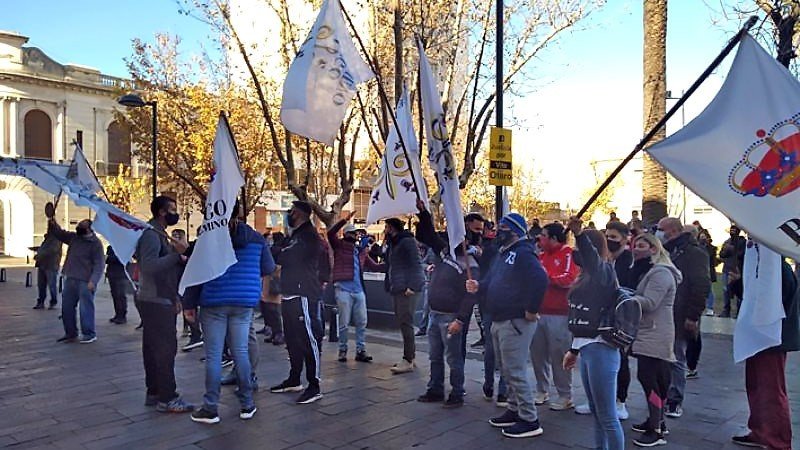 Argentina: el intendente de Pergamino recibió a los trabajadores del bingo que piden la reapertura
