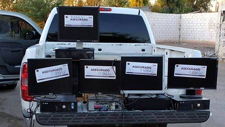 Baja California: secuestraron tragamonedas y computadoras en dos operativos contra el juego ilegal