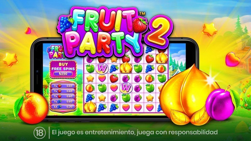 Pragmatic Play lanzó la tragamonedas Fruit Party 2
