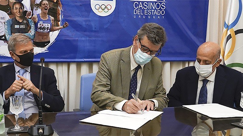 Casinos del Estado apoyará con recursos económicos al Comité Olímpico Uruguayo