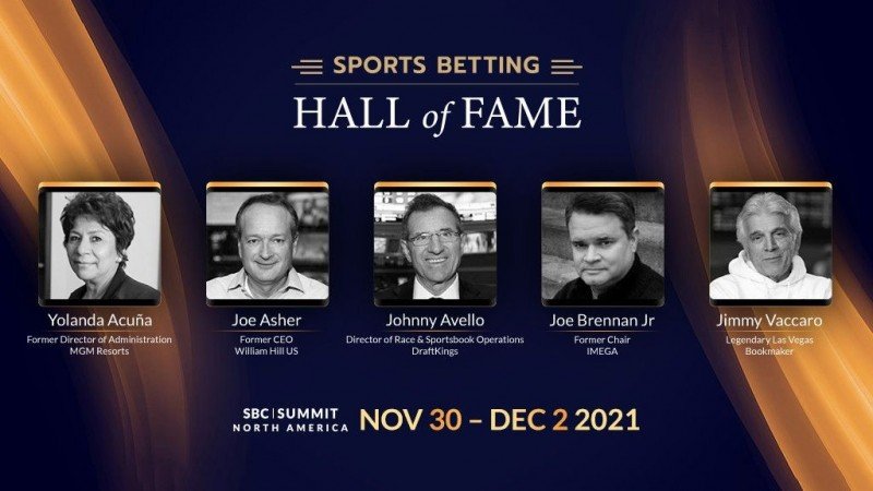 Sports Betting Hall of Fame to add five new members at SBC Summit North America