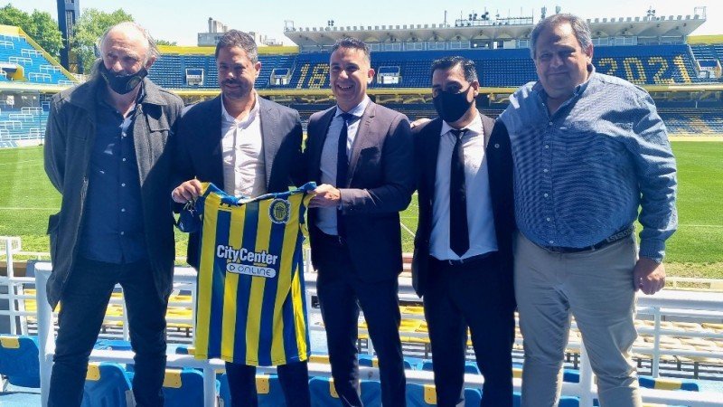 Argentina: City Center Online será el patrocinador principal del club de fútbol Rosario Central
