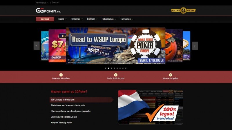 GGPoker completes full launch in newly regulated Dutch market