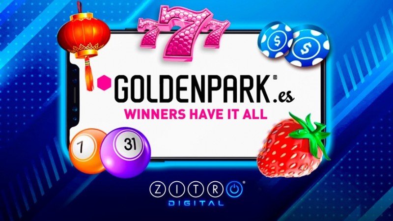 Goldenpark.es agregó el porfolio digital de Zitro a su oferta online