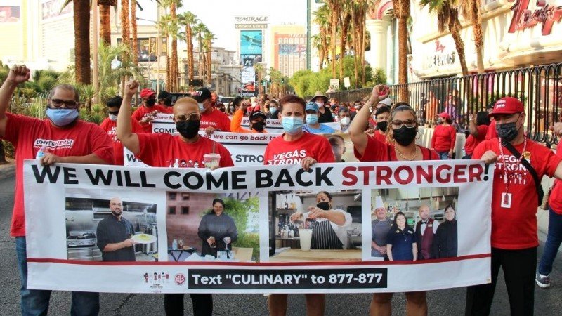 Vegas Strip to be partially shut down by Culinary Union rally on Thursday