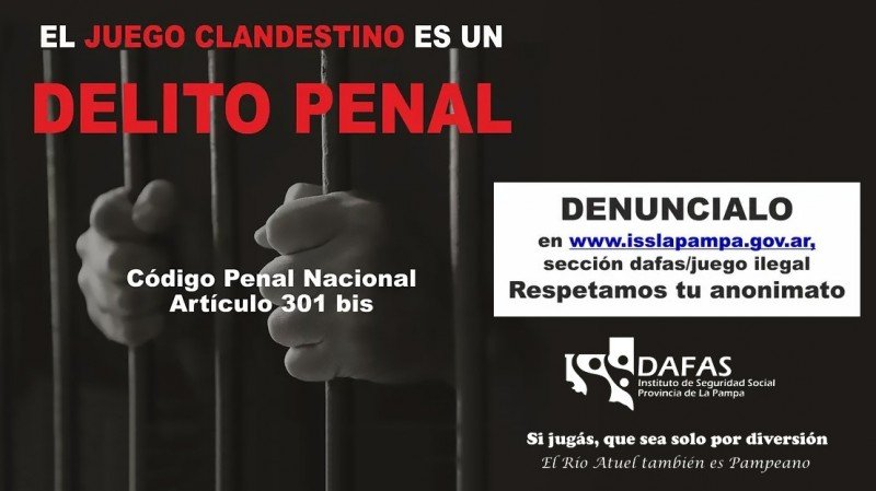 Argentina: clausuran una sala de juego ilegal en La Pampa