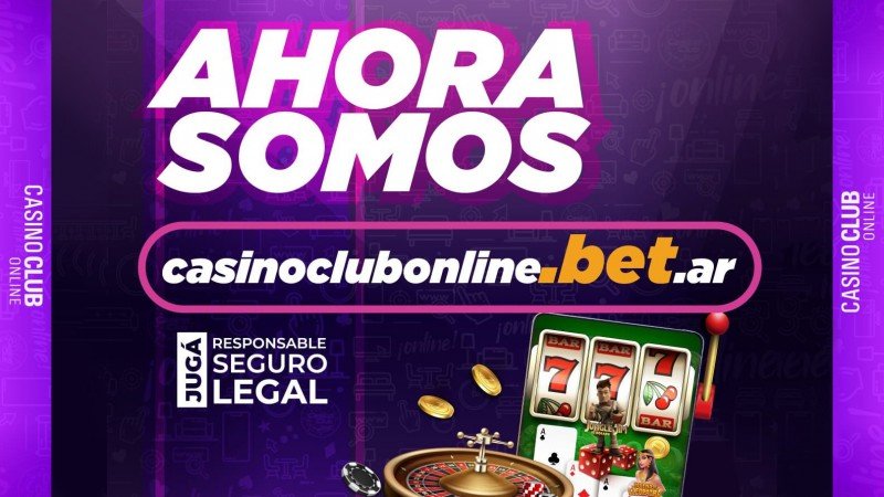 Casino Club Online cambia su dominio a bet.ar