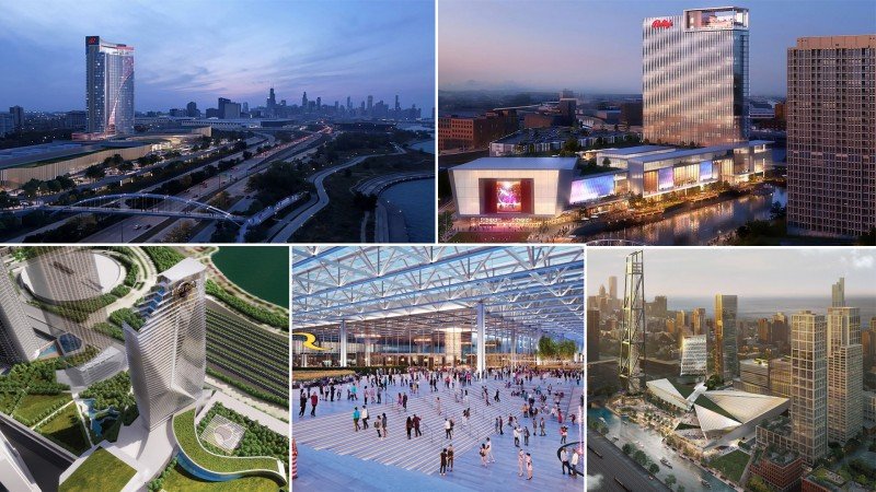 Chicago City unveils details for five casino proposals