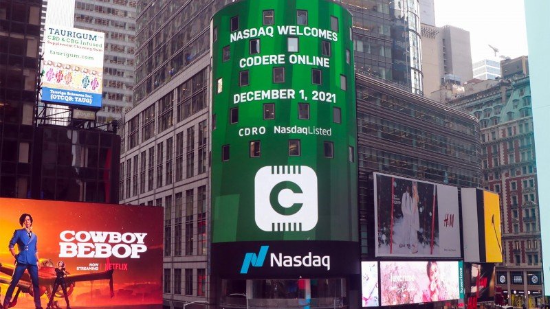 Codere Online toca la campana en Nasdaq