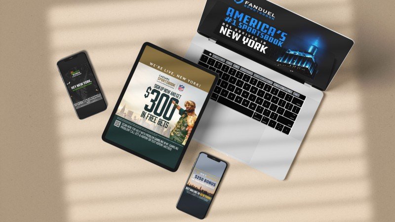 New York mobile sports betting debuts with 17.2M bets in two days, "historically unprecedented" launch