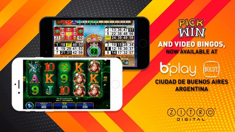 Boldt's bplay integrates Zitro Digital's video bingo and slots games in Buenos Aires City 