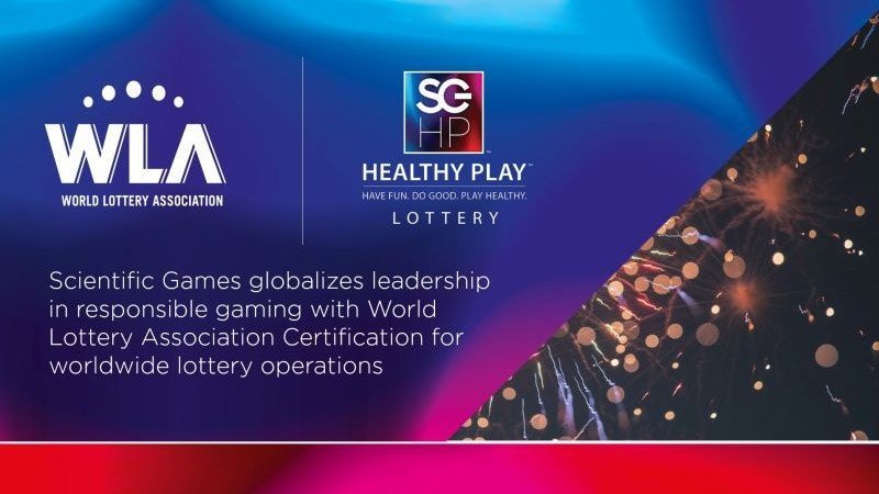 Las operaciones de lotería de Scientific Games recibieron la certificación de juego responsable de la WLA