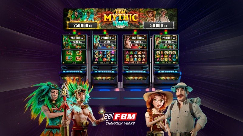 El multijuego Mythic Link de FBM llegó en enero a cuarenta nuevos casinos de México