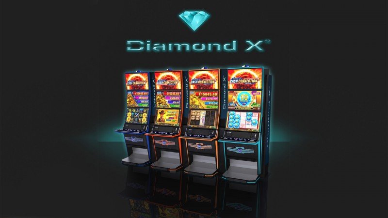 Novomatic presentó su nuevo gabinete DIAMOND X 2.32