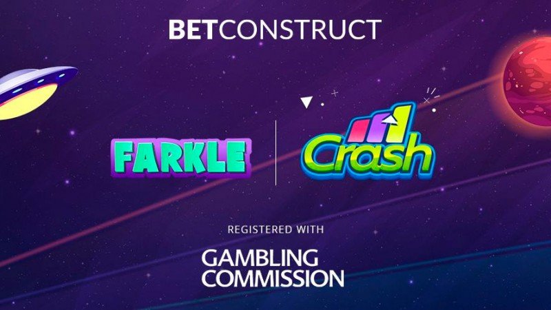 BetConstruct registró sus juegos Crash y Farkle en la Comisión de Juego del Reino Unido