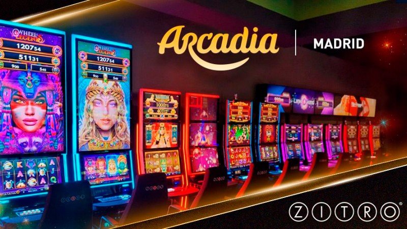 Zitro installs new Glare cabinets and multigames at Arcadia salons in Madrid