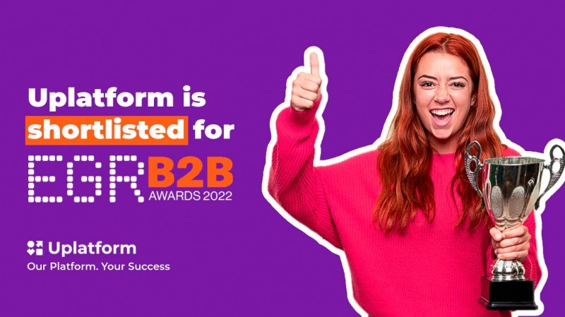 Uplatform shortlisted as ‘Sportsbook platform provider’ for EGR B2B Awards 2022