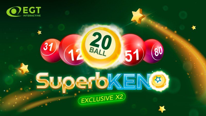 EGT Interactive debuts new slot title Superb Keno