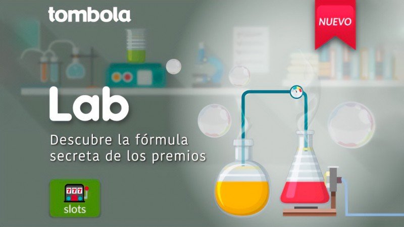 Tombola.es presenta una nueva slot online con temática de laboratorio de química 