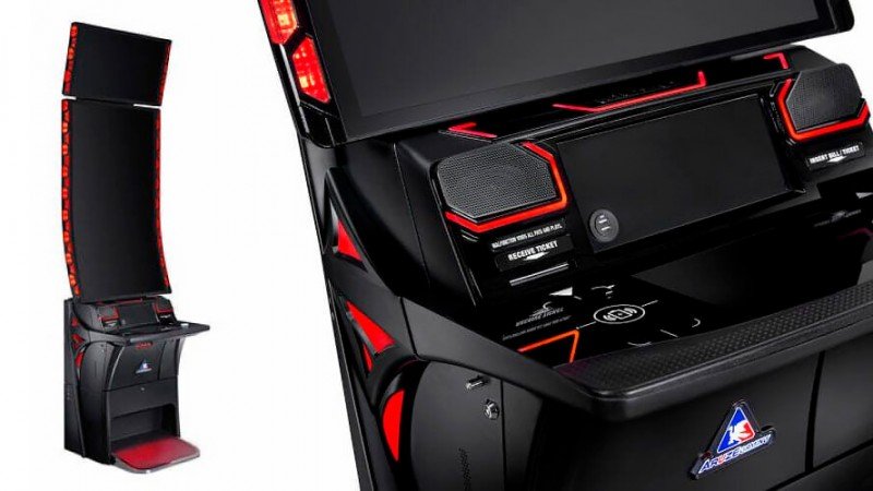 Aruze Gaming introduces new 55-inch curved screen cabinet Muso Curve 55 Midnight Edition