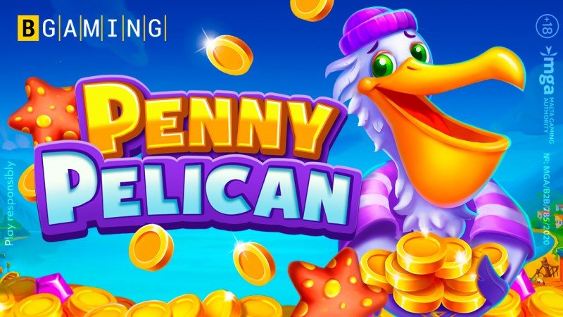 BGaming releases new beach-themed slot "Penny Pelican"