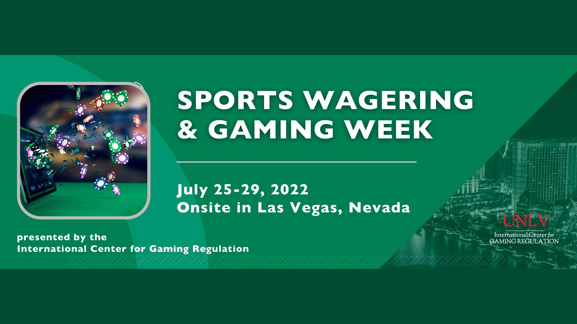 UNLV's ICGR launches first-ever Sports Wagering & Gaming Week with two in-person events in Las Vegas
