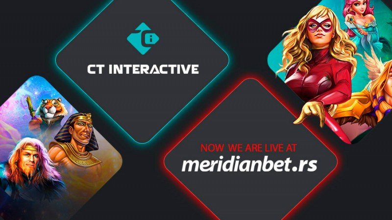 CT Interactive expandió su acuerdo de contenido con Meridianbet al mercado de Serbia