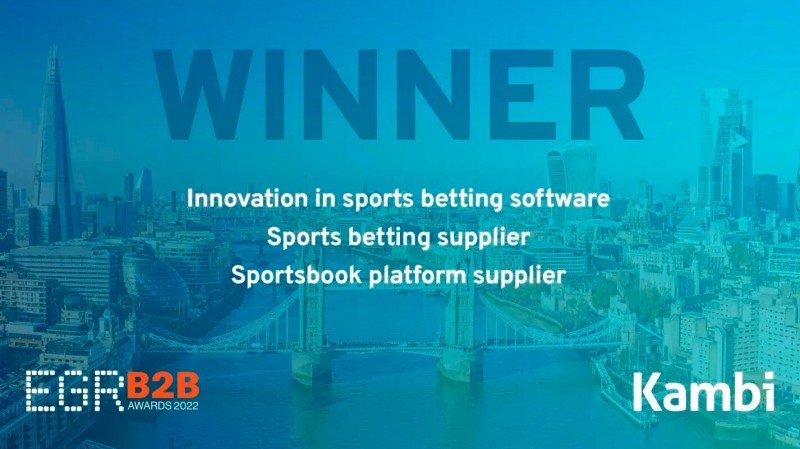Kambi on the spotlight at EGR B2B Awards, takes home multiple prizes for its sports betting products