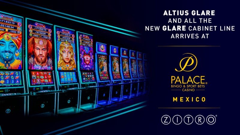 Zitro debuts its Glare cabinet line at Mexico's Palace Bingo & Sport Bets Casino group properties