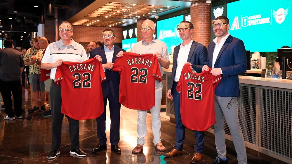 Diamondbacks New Caesars Sports-book first images out