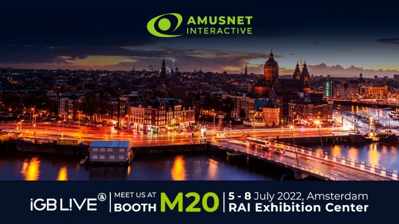 Amusnet Interactive to showcase latest products and solutions at iGB Live! in Amsterdam