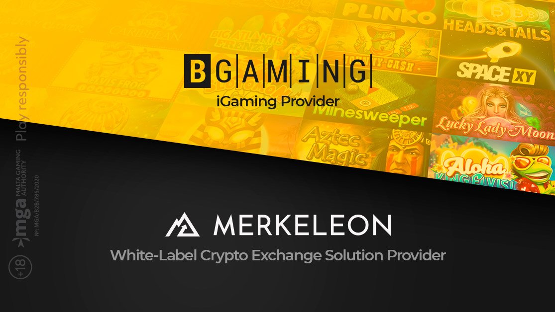 BGaming integrates its iGaming content into Merkeleon’s crypto exchange platform