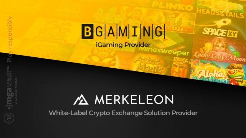 BGaming integró su cartera de iGaming en la plataforma de intercambio de criptomonedas de Merkeleon 