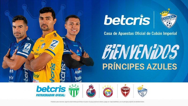 Betcris firmó un patrocinio con uno de los principales clubes de fútbol de Guatemala por tres años