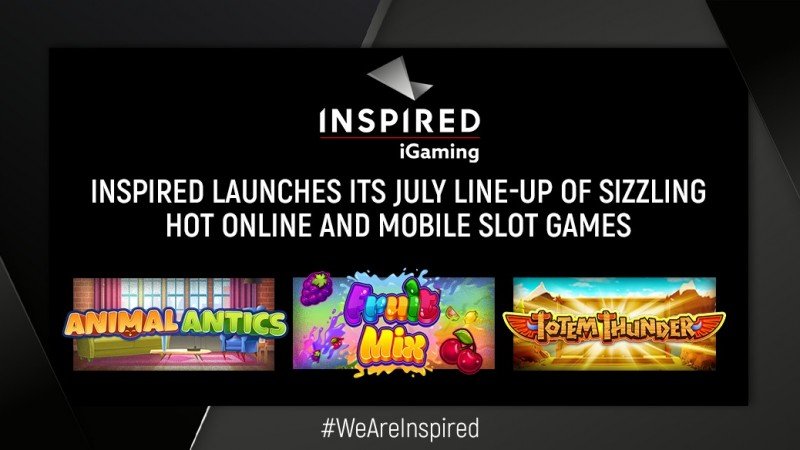 Inspired lanza tres slots en julio con dos temáticas nuevas para la empresa