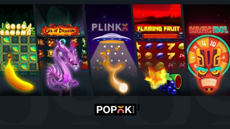 PopOK Gaming agregó cinco nuevos títulos a su catálogo de slots online
