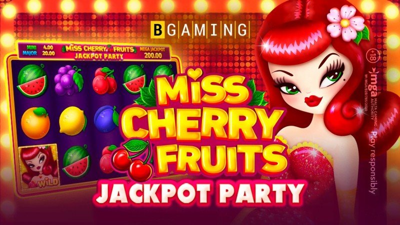 BGaming adds second slot title to its Miss Cherry Fruits series with a new feature