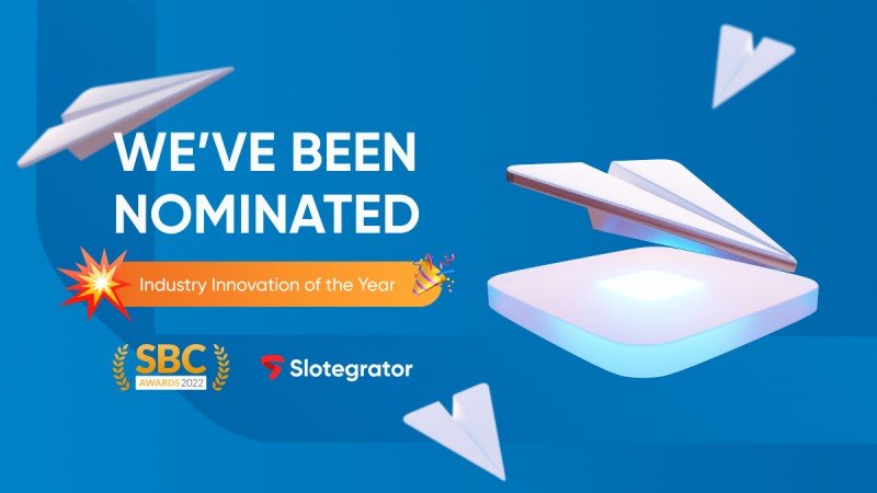 Slotegrator fue nominada por los SBC Awards en la categoría de Innovación del Año