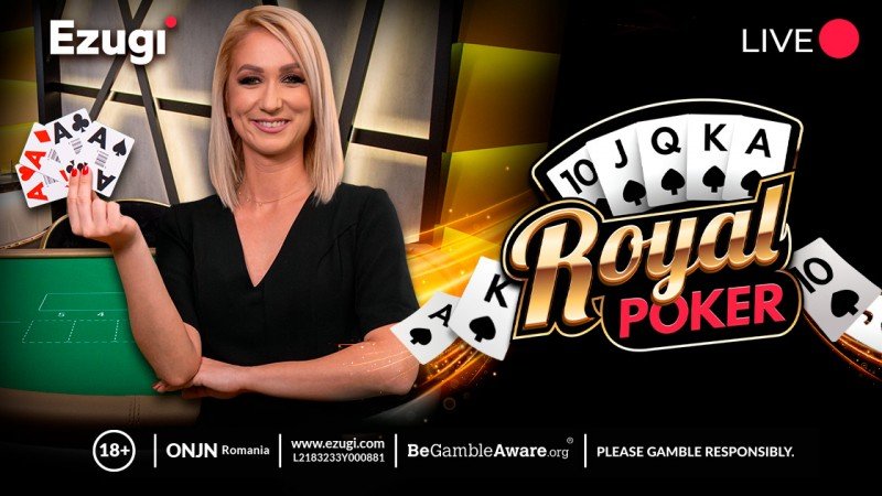 Evolution's Ezugi adds new title Royal Poker to its live casino offering