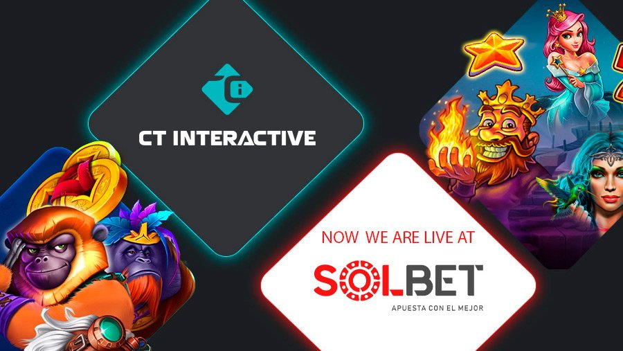 CT Interactive amplió su alianza con Solbet y llegará a los mercados de Brasil, Paraguay y Ecuador
