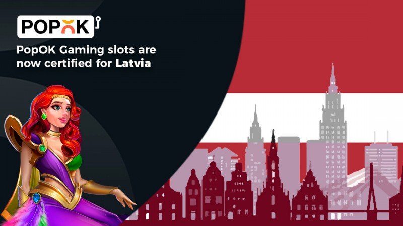 PopOK Gaming obtuvo la licencia para distribuir sus títulos de juego online en Letonia
