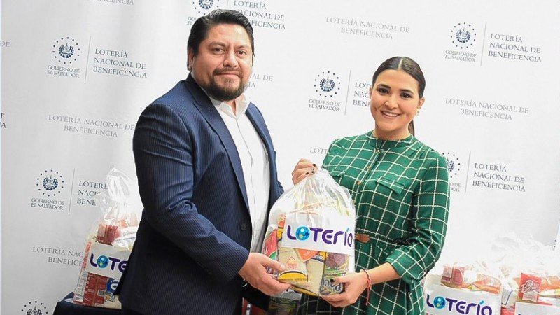 La Lotería de El Salvador anunció donaciones a entidades de bien público